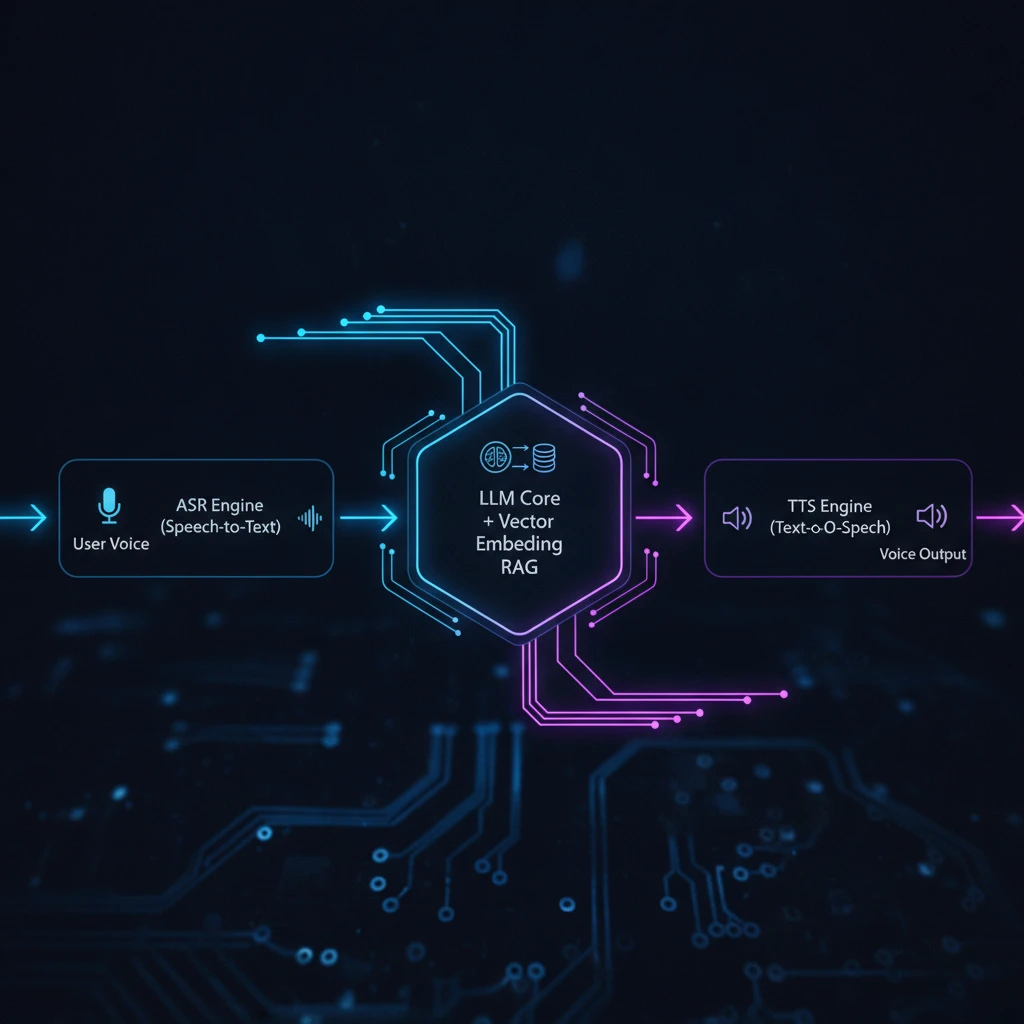 Enterprise Voice Assistant Multi-Model Architecture Pipeline