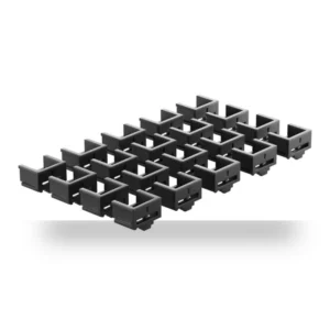 Lindy RJ45 Port Blocker Extra Lock Pack, Black (20x Locks)