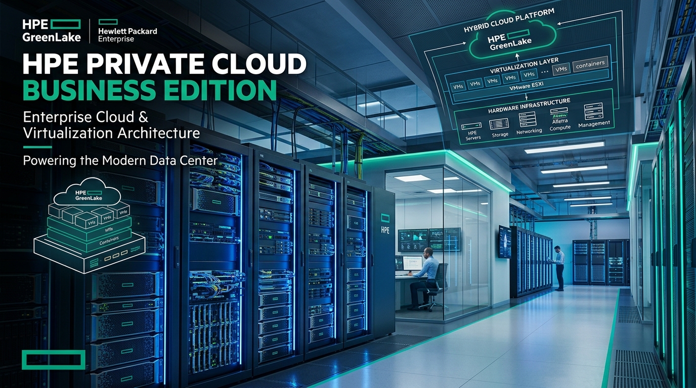 พลิกโฉมระบบเสมือนองค์กรยุคใหม่: โซลูชันเวอร์ชวลไลเซชันและคลาวด์จาก HPE