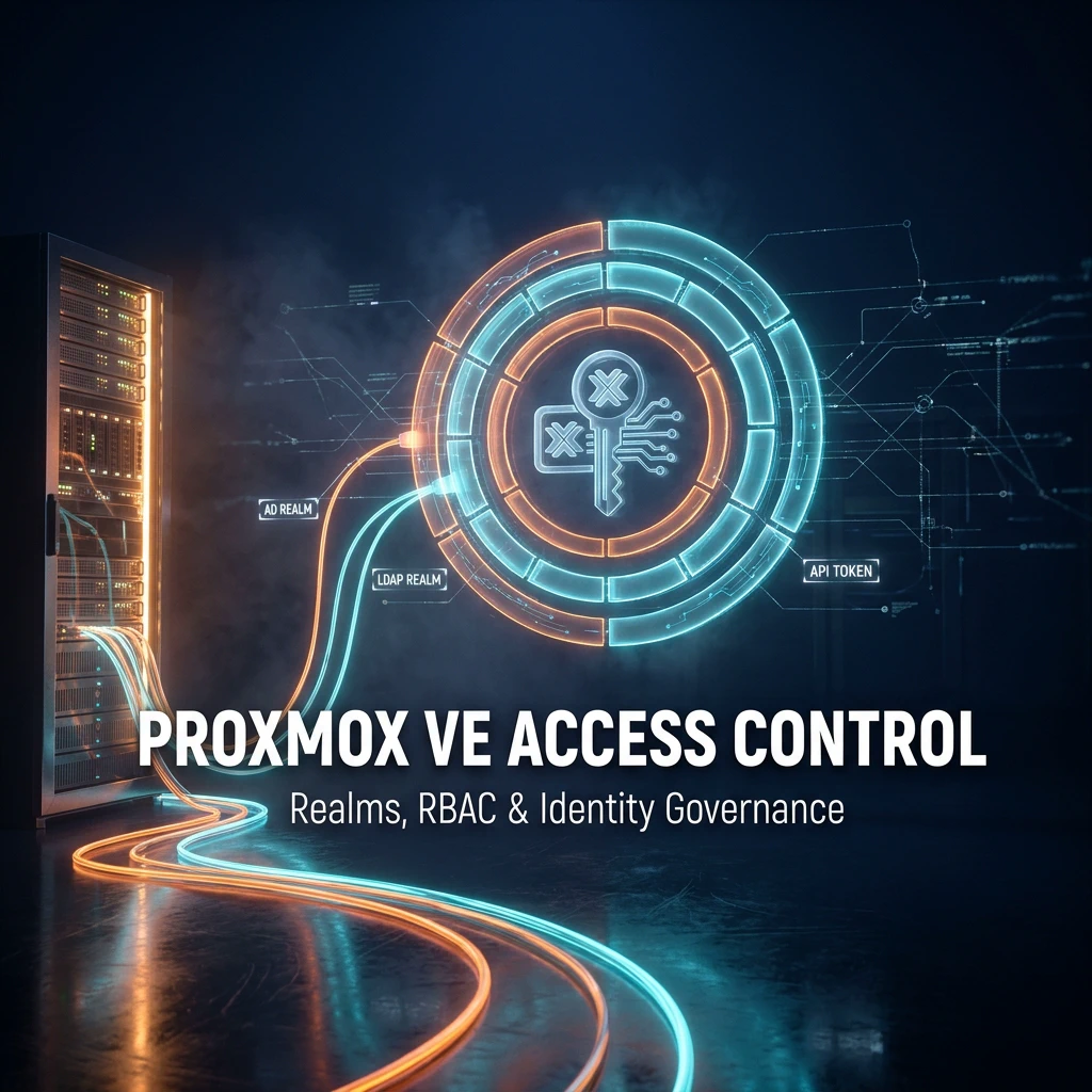 Proxmox VE Access Control: คู่มือตั้งค่า Realm, RBAC และการกำกับดูแลสิทธิ์
