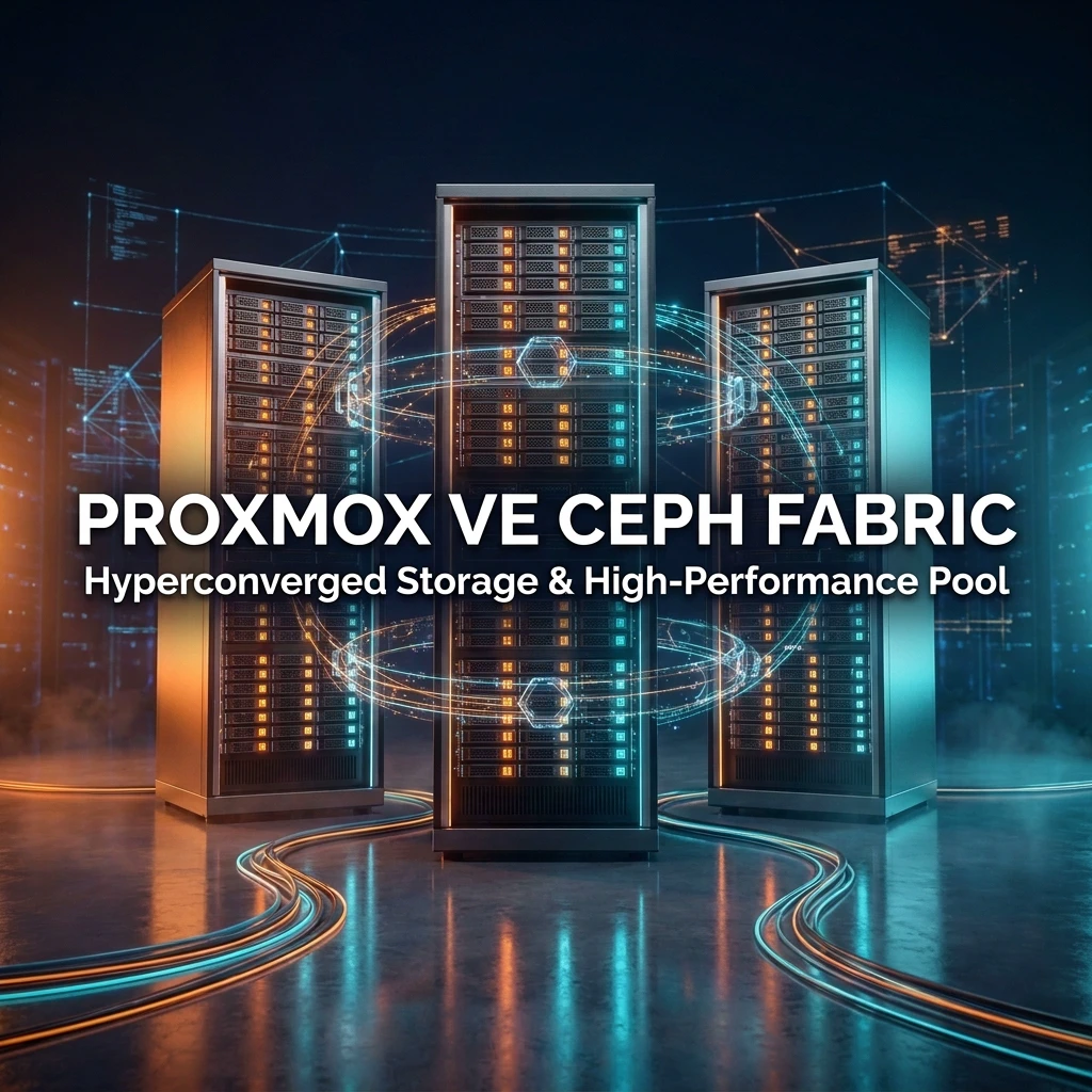 Proxmox VE Ceph: คู่มือตั้งค่า Hyperconverged Storage Fabric และ Pool ประสิทธิภาพสูง