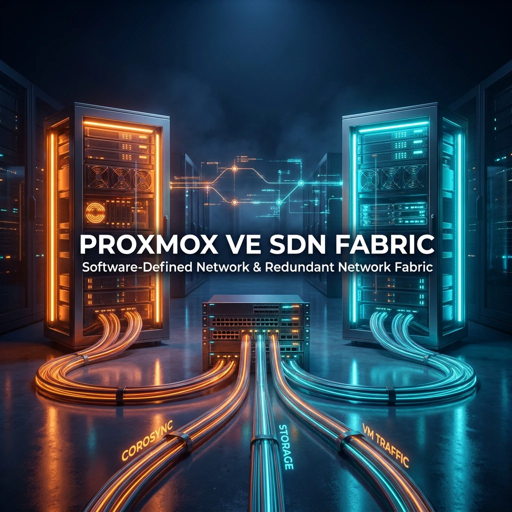 Proxmox VE SDN: คู่มือตั้งค่า Software-Defined Network และ Redundant Network Fabric